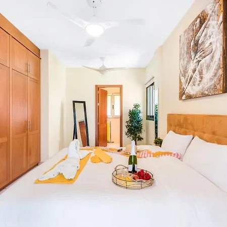 Torviscas Sunset Villa 4 Rooms With Air-Conditioning & Private Jacuzzi Costa Adeje (Tenerife)