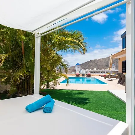 Torviscas Sunset Villa 4 Rooms With Air-Conditioning & Private Jacuzzi Costa Adeje (Tenerife)
