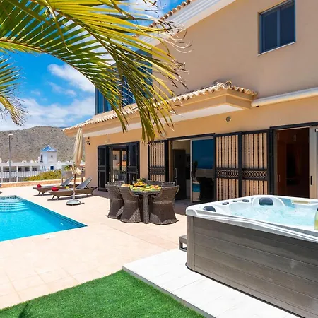 别墅 Torviscas Sunset 4 With Air-conditioning & Private Jacuzzi *